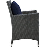 Sojourn Dining Outdoor Patio Sunbrella¨ Armchair