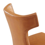 Curve Vegan Leather Dining Chair