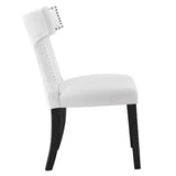 Curve Fabric Dining Chair