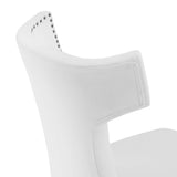 Curve Fabric Dining Chair