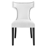 Curve Fabric Dining Chair