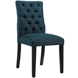 Duchess Button Tufted Fabric Dining Chair