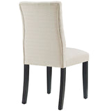 Duchess Button Tufted Fabric Dining Chair