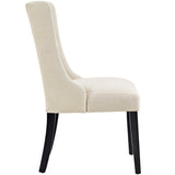 Baronet Button Tufted Fabric Dining Chair