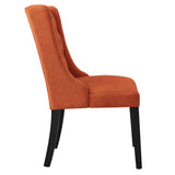 Baronet Button Tufted Fabric Dining Chair