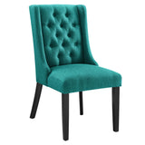 Baronet Button Tufted Fabric Dining Chair