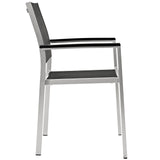 Shore Outdoor Patio Aluminum Dining Chair