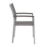 Shore Outdoor Patio Aluminum Dining Chair