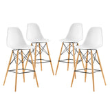 Pyramid Dining Side Bar Stool Set of 4