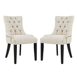 Regent Dining Side Chair Fabric Set of 2