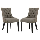 Regent Dining Side Chair Fabric Set of 2