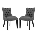 Regent Dining Side Chair Fabric Set of 2