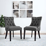 Regent Dining Side Chair Fabric Set of 2