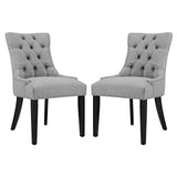 Regent Dining Side Chair Fabric Set of 2