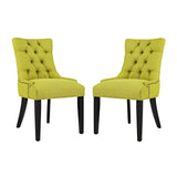 Regent Dining Side Chair Fabric Set of 2