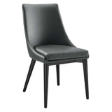 Viscount Dining Side Chair Vinyl Set of 2