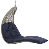 Landscape Hanging Chaise Lounge Outdoor Patio Swing Chair