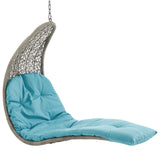 Landscape Hanging Chaise Lounge Outdoor Patio Swing Chair