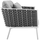 Stance Outdoor Patio Aluminum Loveseat