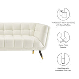 Adept Performance Velvet Sofa