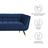 Adept Performance Velvet Sofa