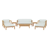 Bayport 8 Piece Outdoor Patio Teak Set