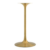 Lippa 28" Round Artificial Marble Bar Table