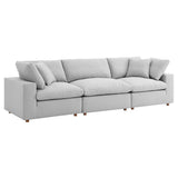 Commix Down Filled Overstuffed 3 Piece Sectional Sofa Set