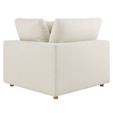 Commix Down Filled Overstuffed 5-Piece Armless Sectional Sofa