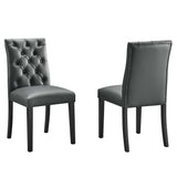 Duchess Dining Chair Vinyl Set of 2