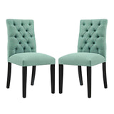 Duchess Dining Chair Fabric Set of 2