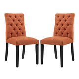 Duchess Dining Chair Fabric Set of 2