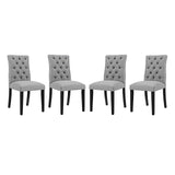 Duchess Dining Chair Fabric Set of 4