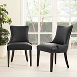 Marquis Dining Chair Faux Leather Set of 2