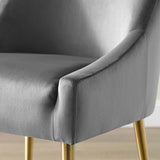 Discern Upholstered Performance Velvet Dining Chair