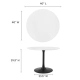 Lippa 40" Round Dining Table