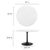 Lippa 48" Round Dining Table