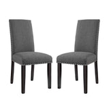 Parcel Dining Side Chair Fabric Set of 2