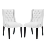 Baronet Dining Chair Vinyl Set of 2