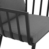 Riverside Outdoor Patio Aluminum Armchair