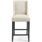 Baron Upholstered Fabric Counter Stool