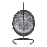 Encase Sunbrella� Swing Outdoor Patio Lounge Chair