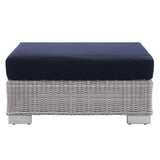 Conway Sunbrella� Outdoor Patio Wicker Rattan Ottoman