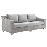 Conway Sunbrella� Outdoor Patio Wicker Rattan Sofa