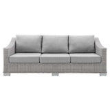 Conway Sunbrella� Outdoor Patio Wicker Rattan Sofa