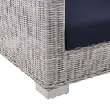 Conway Sunbrella� Outdoor Patio Wicker Rattan Sofa