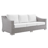 Conway Sunbrella� Outdoor Patio Wicker Rattan Sofa