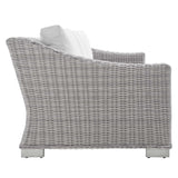 Conway Sunbrella� Outdoor Patio Wicker Rattan Sofa