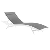 Glimpse Outdoor Patio Mesh Chaise Lounge Set of 2