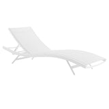 Glimpse Outdoor Patio Mesh Chaise Lounge Set of 2